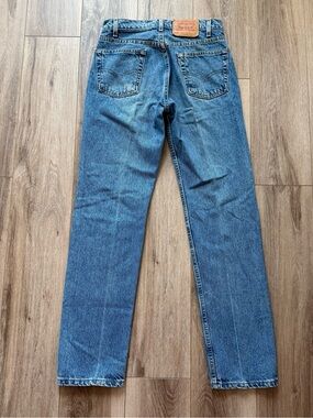 Levi Strauss 501 Classic Blue Straight-Leg Men's Jeans 31x32
